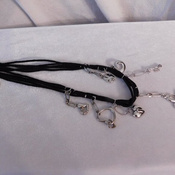 Ladies 7 Symbols Necklace - Picture 2 of 5